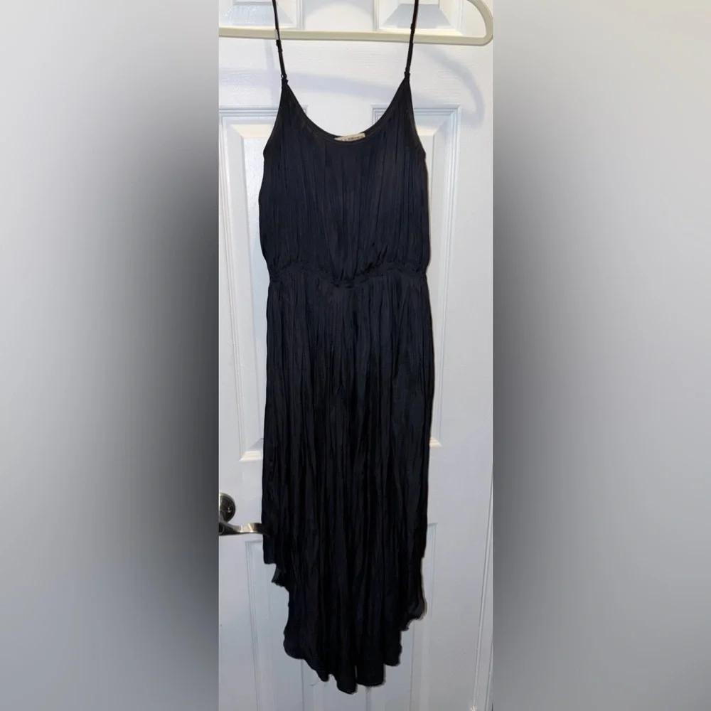 Ulla Johnson “Luella” black Pleated Midi Dress - Picture 4 of 12